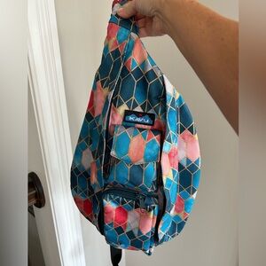 KAVU Geometric Rope Sling bag